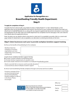 Step 9 application