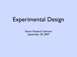 SenSem ExpDesign