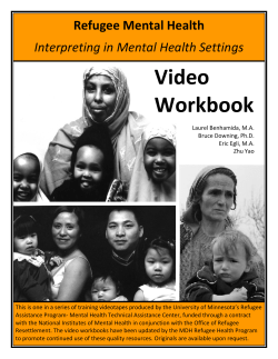 Interpreting in Mental Health Settings (PDF:1.32MB/38 pages)