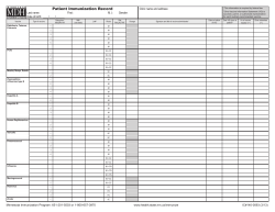 Patient Immunization Record (PDF: 35KB/2 pages)