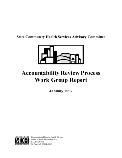 Accountability Review Process Workgroup Report (PDF)