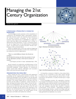 Orgnet.com: Managing the 21st Century Organization