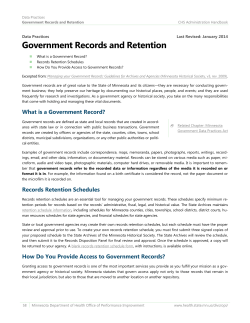 data retention