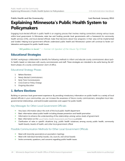 community policymakers