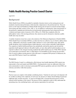 PHN Practice Council Charter (PDF)