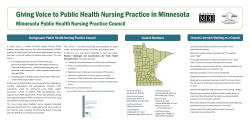 Giving Voice to PHN Practice in Minnesota (PDF)