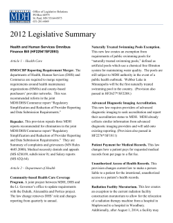 2012 Legislative Summary (PDF: 192KB/7 pages)