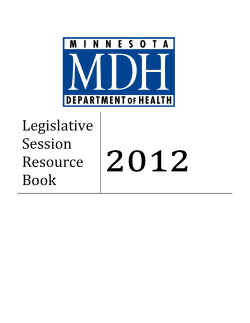 2012 Legislative Resource Book (PDF: 751KB/17 pages)