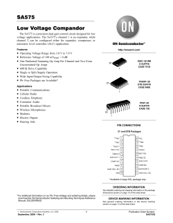 On Semi SA575, audio compander.pdf