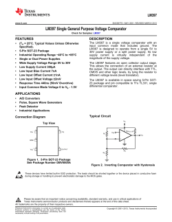 TI LM397, comparator, single, OC, 5-30V.pdf