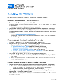 2016 NIIW Key Messages (PDF)