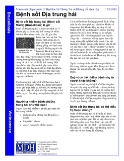Brucellosis - Vietnamese (PDF: 223KB/2 pages)