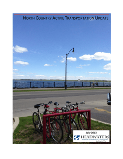 North Country Active Transportation Update 2013