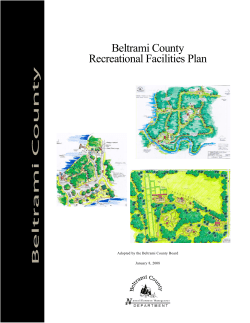 Beltrami County 2008 Recreational Facilities Plan