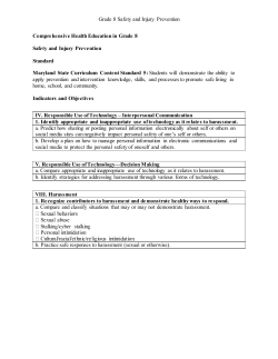 Safety and injury prevention