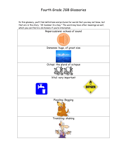 Junior Great Books Glossaries for Grade 4