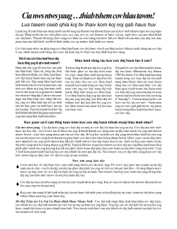 Hmong (PDF 420KB/2 pages)