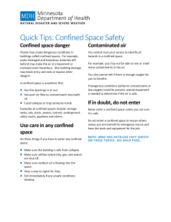 Confined Space Safety (PDF)