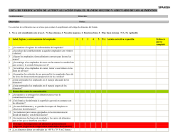 Spanish - Food Safety and Security Self-Audit Checklist (PDF: 239KB/3 pages)