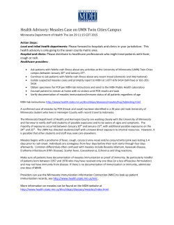 Health Advisory: Measles Case on UMN Twin Cities Campus (#1527074) (PDF)