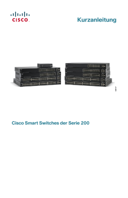 Cisco 200 Series Smart Switches Quick Start Guide (German)