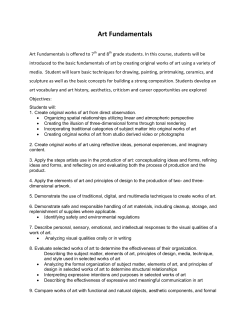 JH Art Fundamentals
