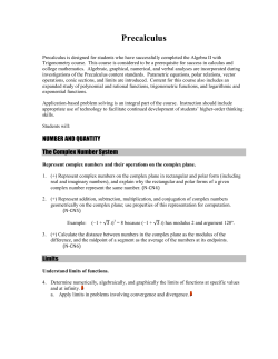 Precalculus