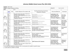 esson Plans Feb 8-12,2016