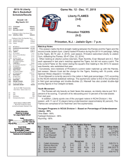 Liberty Game Notes