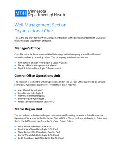 Accessible Text Version of Wells Org Chart (PDF)