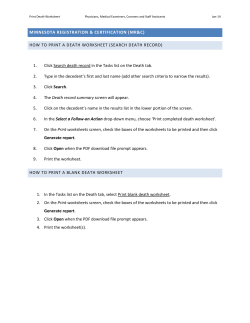 Print death worksheet (PDF)