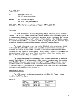 MPS Report 2002-03 (pdf file)