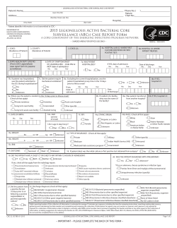 2015 Legionellosis Active Bacterial Core Surveillance (ABCs) Case Report Form (PDF)