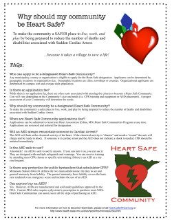 Heart Safe FAQ (PDF)