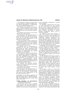 CFR482.24 - Medical record services