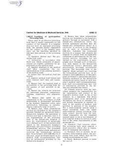 CFR482.12 - Governing body