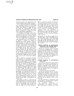 CFR485.612 - Compliance with hospital requirements at the time of application