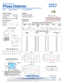 SYPD-2 Minicircuits, Phase Detector, 10-200MHz, passive.pdf