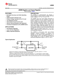 TI LM2990SX-5.0, negative LDO -5V 1A TO-263.pdf