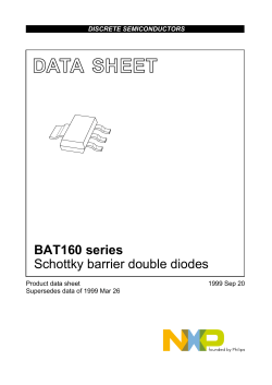 NXP BAT160S dual diode.pdf