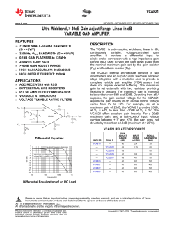 VCA821 VGA, log 40dB range.PDF