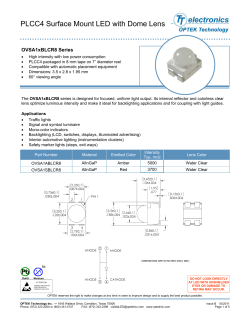 Optek OVSA1SBLCR8 LED.PDF