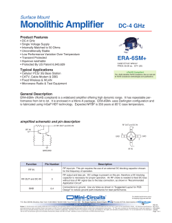 Minicircuits ERA-6SM 4GHz 11dB 17dBm.pdf