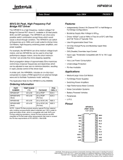 HIP4081 H-Bridge driver.PDF