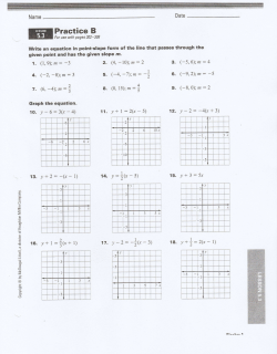 5.3 and 5.4 Practice
