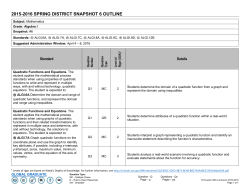 Study Guide Snapshot 6