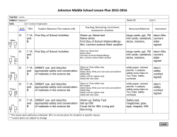 LessonplanLevineAugust242015