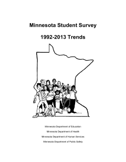 1992-2013 MSS Trend Report (PDF: 25 pages/295 KB)
