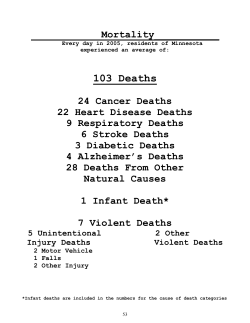 General Mortality (PDF: 549KB/40 pages)