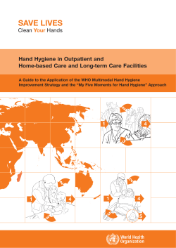 Hand Hygiene in Outpatient and Home-based Care and Long-term Care Facilities